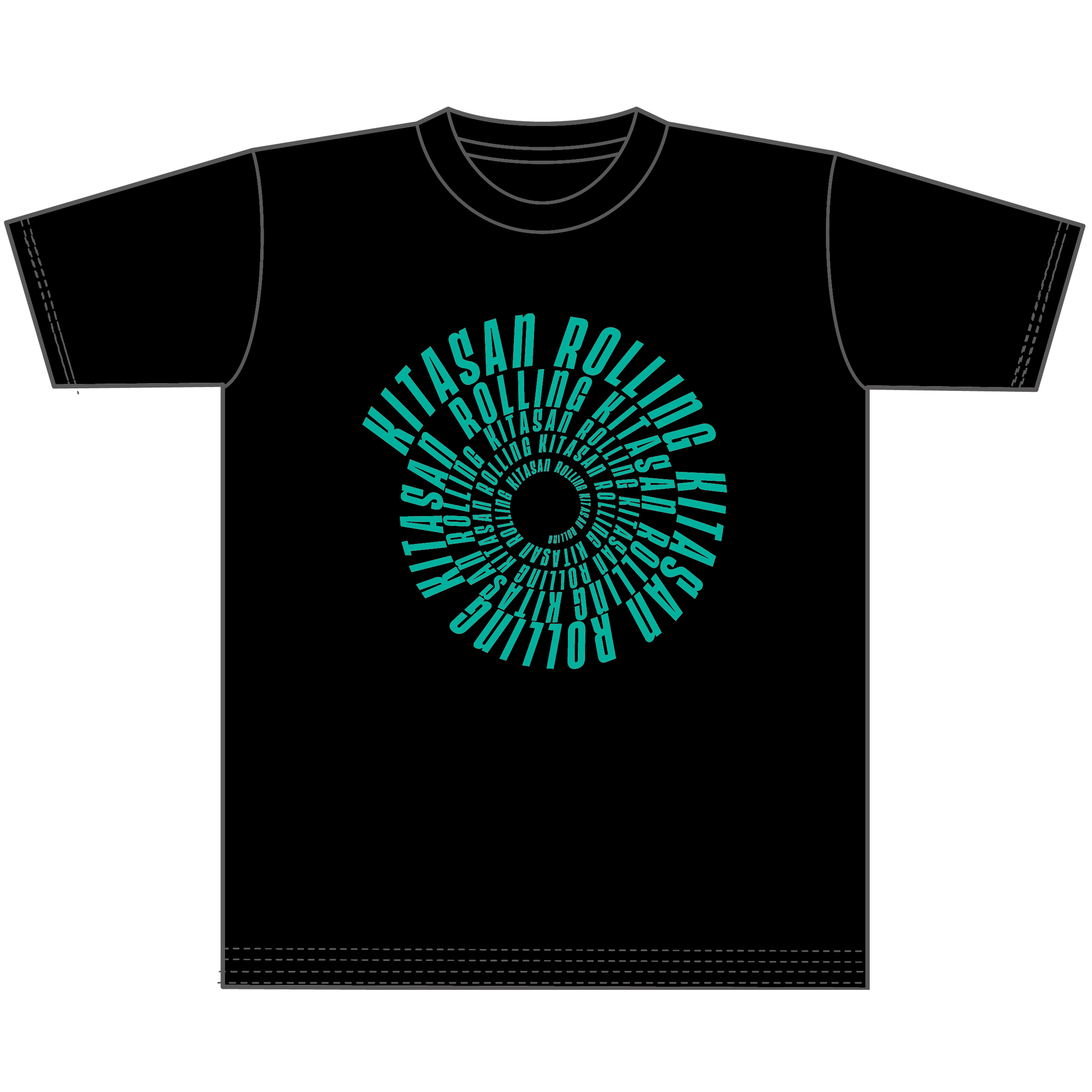 ロゴTシャツ（デニム）